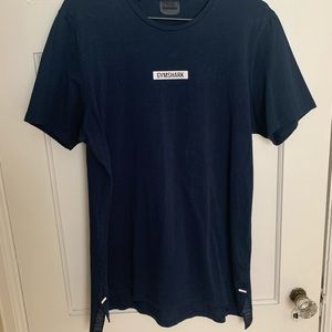 Gym shark tee (drop cut)